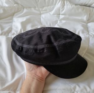 Brixton Snake Embroidered Fiddler Fisherman Cap - Small